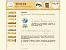 Tablet Screenshot of fairwood.se