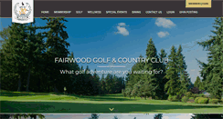 Desktop Screenshot of fairwood.org